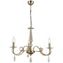 Opviq Castro - 52-03 Candelabro de Metal Color Antigüedad